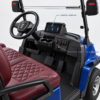 LSV 2+2 Golf Cart Cockpit and Dashboard LSV 2+2 golf cart cockpit with digital display and dashboard controls