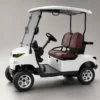 mxv-2plus0-cockpit-detail-studio Side profile of SUN-CART MXV 2+0 electric golf cart cockpit and two-seat layout
