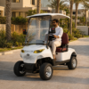 mxv-cart-2plus0-dubai-villa-driver SUN-CART MXV 2+0 electric golf cart for Dubai villa transportation