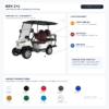 MXV 2+2 Custom Colors and Logo Branding MXV 2+2 custom body color options and logo placement locations