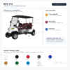 MXV 4+0 Custom Colors and Logo Branding MXV 4+0 custom body colors and logo placement options